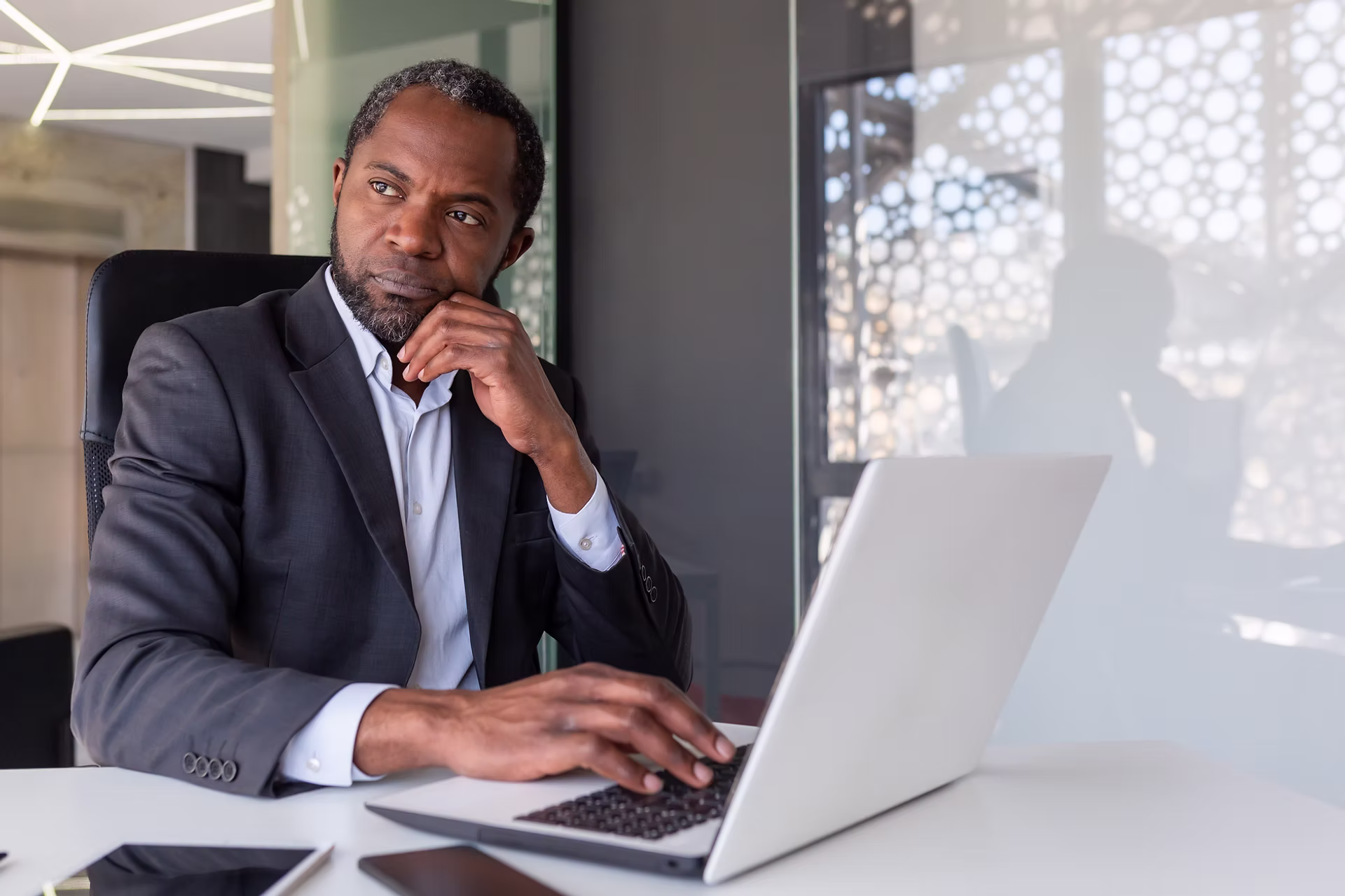 Business professional at work
